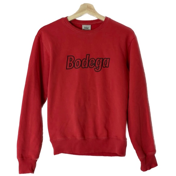 Bodega “Hidden in Plain Sight” Logo Crewneck Sweatshirt - Picture 1 of 4